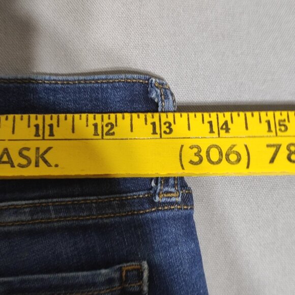 Banana Republic jeans women's size 25 ink blue colour slim straight leg classic - Picture 8 of 12
